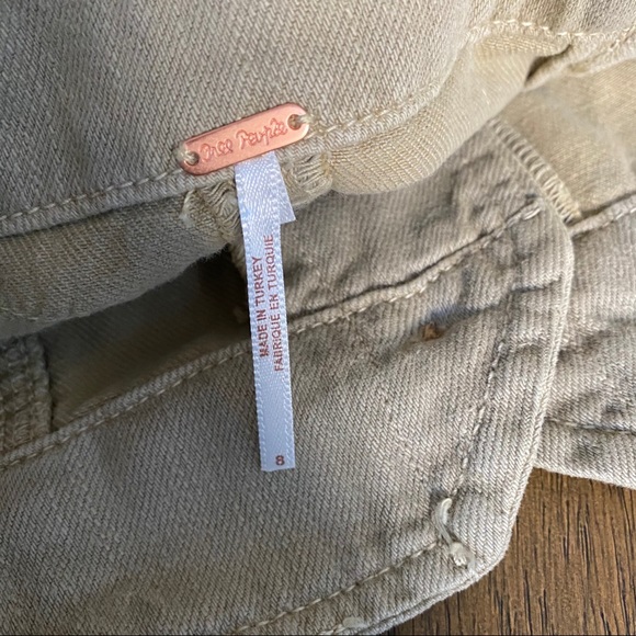 FLASH SALE! Free People high rise utility denim skirt - Picture 6 of 8